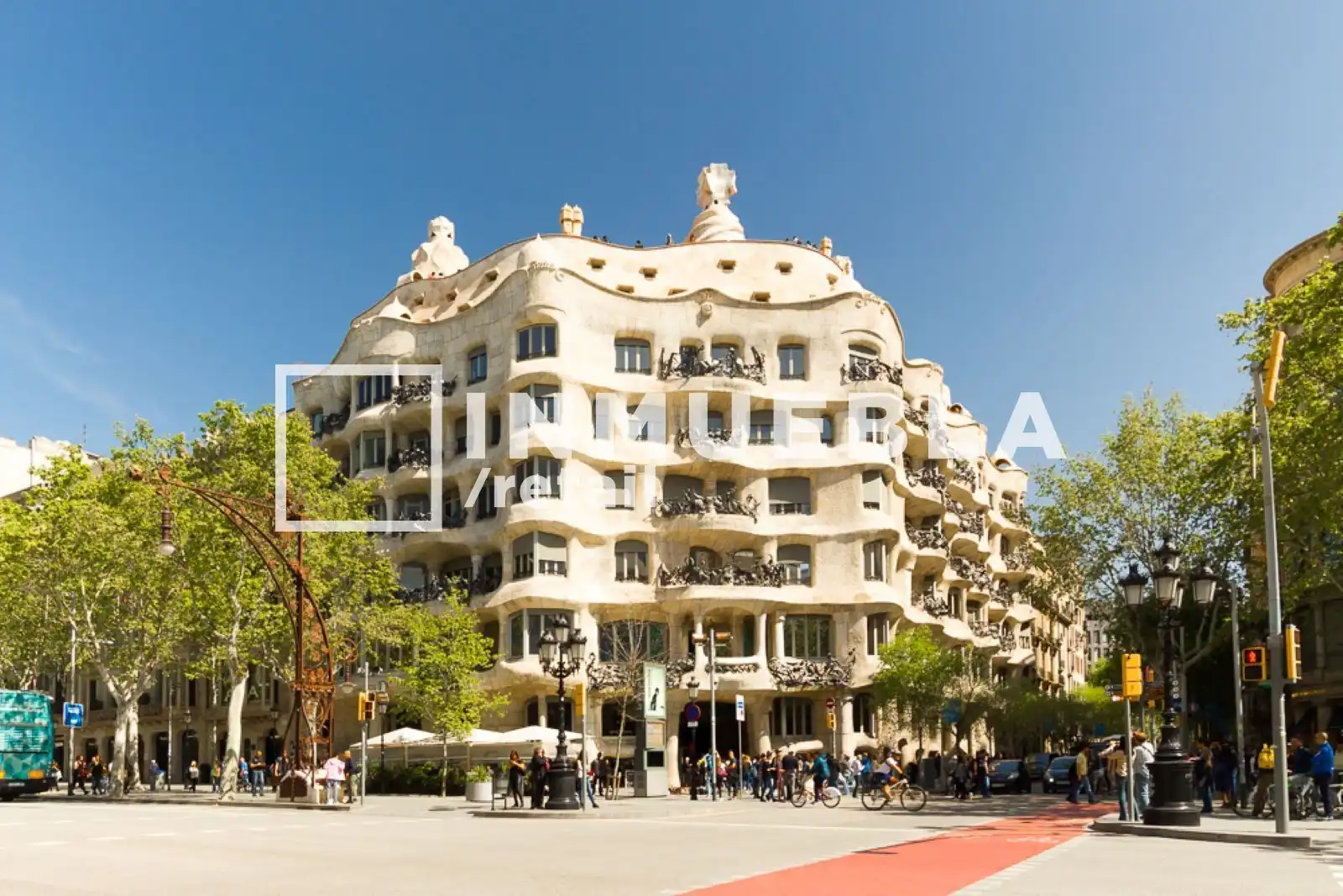 Exterior view of Commercial properties for sale in Barcelona  with Air Conditioner