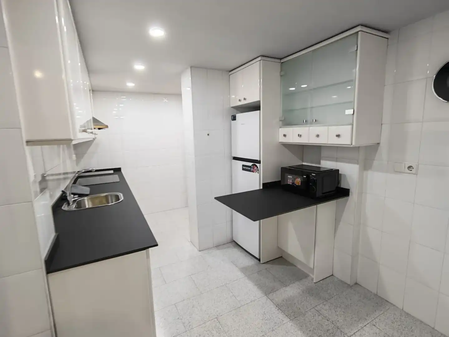 Cocina de Piso de alquiler en Murcia con Aire acondicionado, Calefacción y Amueblado