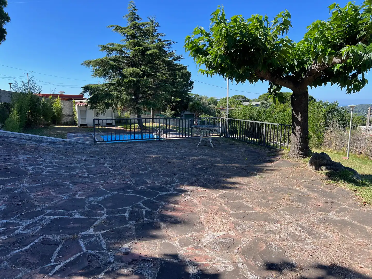 Piscina de Casa o xalet en venda en Mataró amb Aire condicionat, Jardí privat i Terrassa
