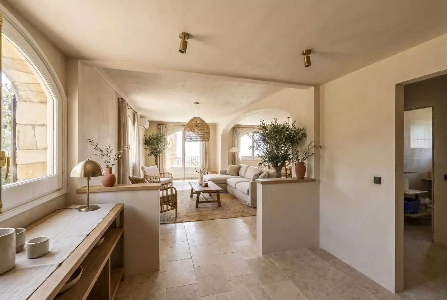 Sala d'estar de Casa o xalet en venda en Lloret de Mar amb Aire condicionat, Terrassa i Traster