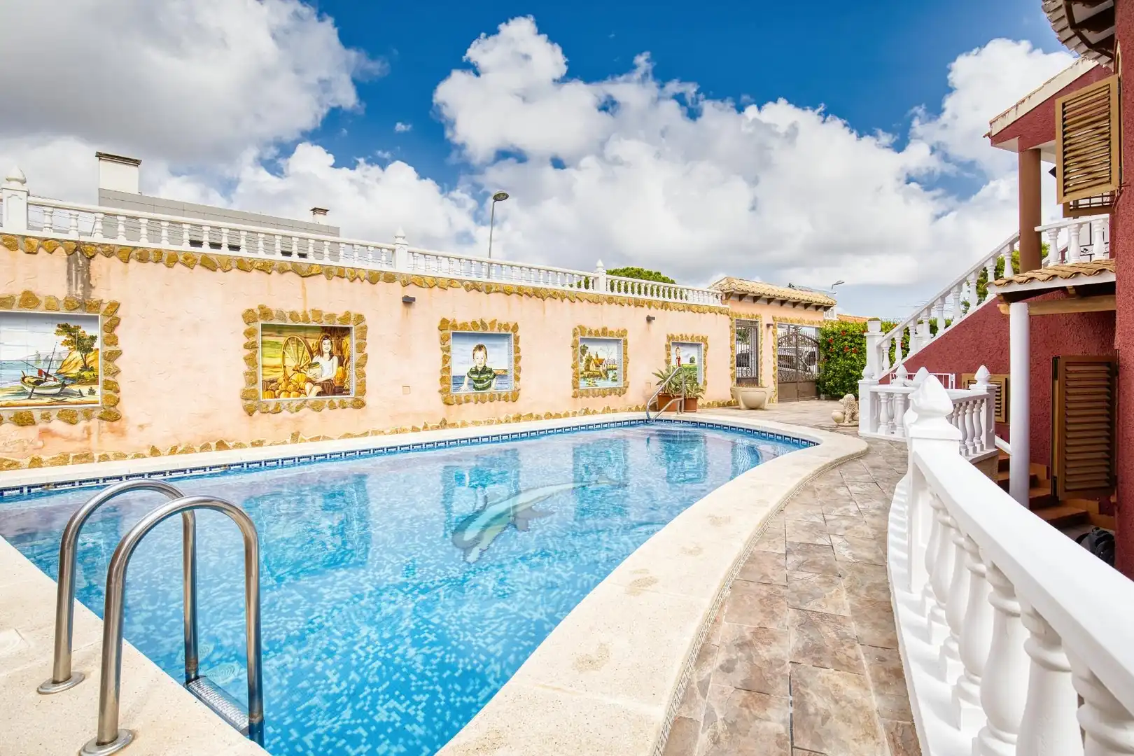 Piscina de Casa o chalet en venta en Torrevieja con Aire acondicionado, Calefacción y Terraza