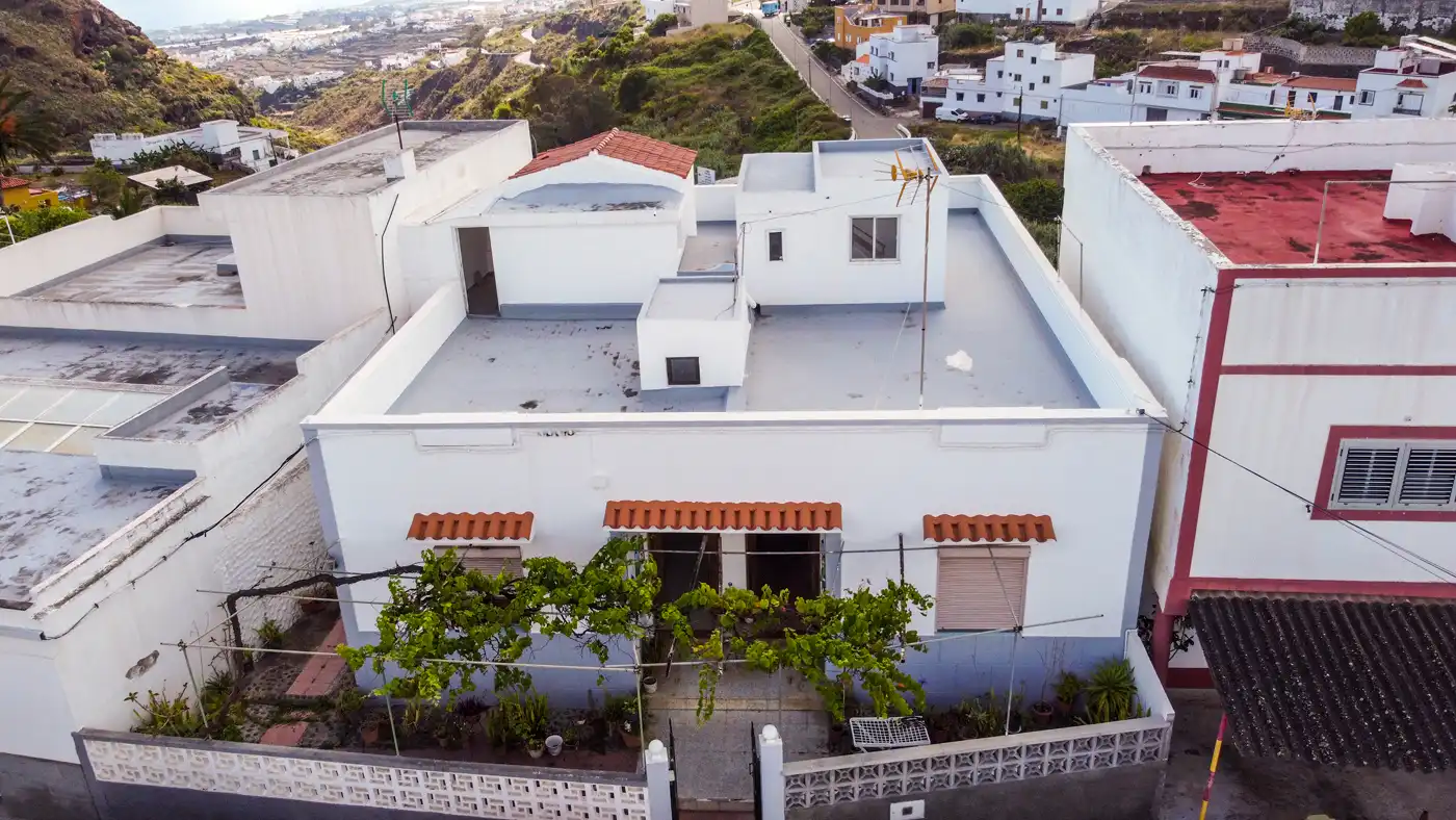 Vista exterior de Casa o chalet en venta en Moya (Las Palmas) con Jardín privado