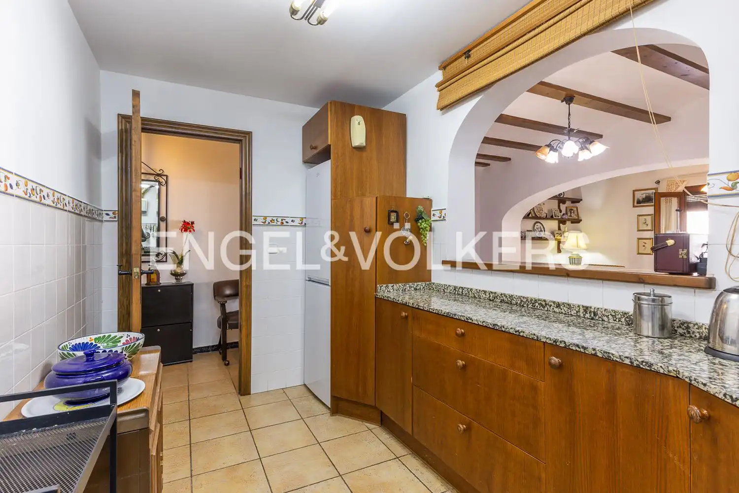 Cocina de Piso en venta en L'Atzúbia con Aire acondicionado, Calefacción y Amueblado