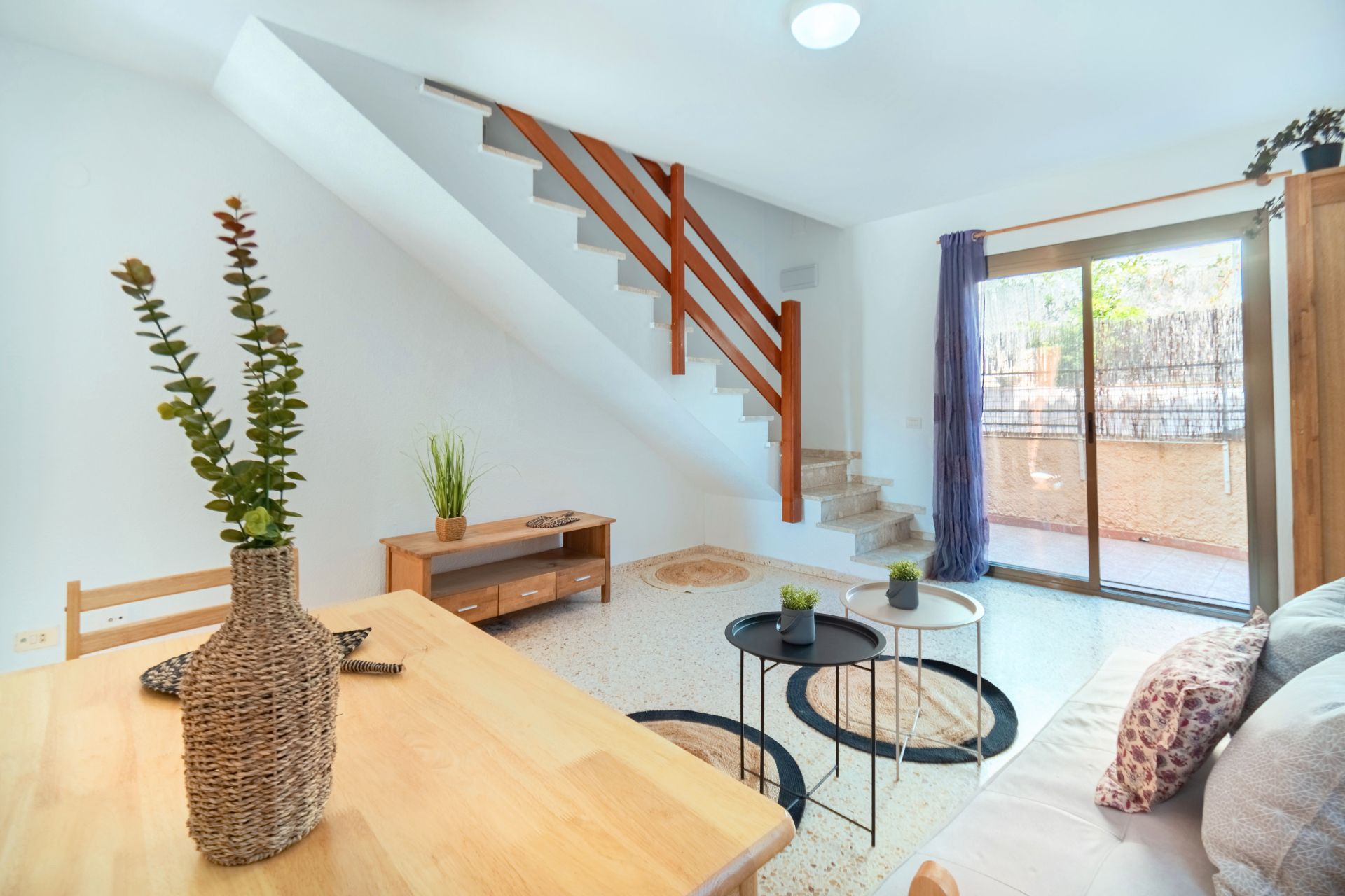 Sala de estar de Casa o chalet en venta en Benicasim / Benicàssim con Terraza, Amueblado y Horno