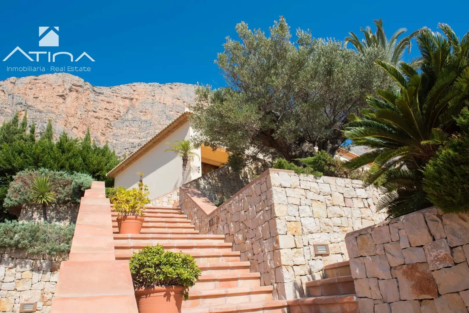 Vista exterior de Casa o chalet en venta en Jávea / Xàbia con Aire acondicionado, Jardín privado y Terraza
