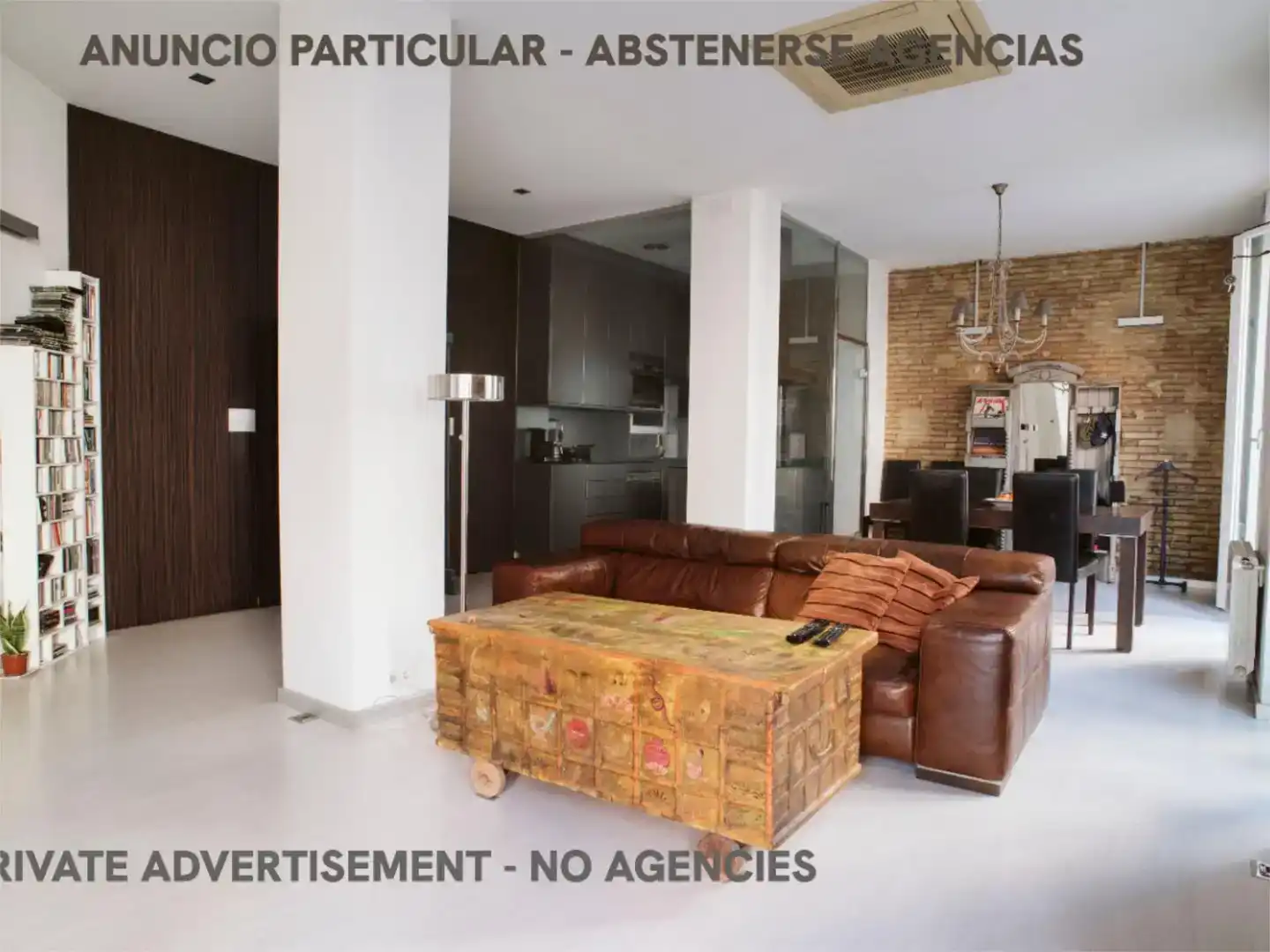 Sala de estar de Piso en venta en  Valencia Capital con Aire acondicionado y Balcón