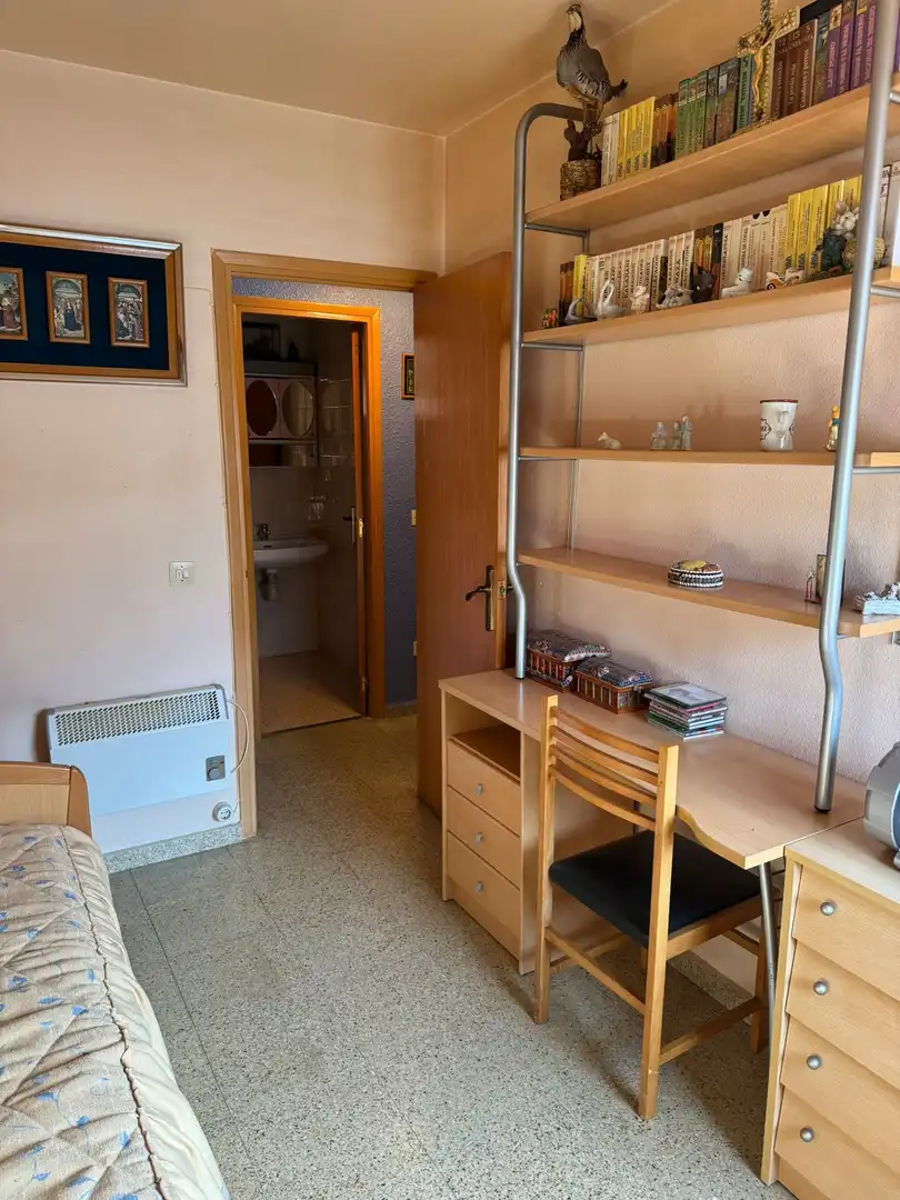 Bedroom of Flat for sale in Brea de Aragón  with Heating and Storage room