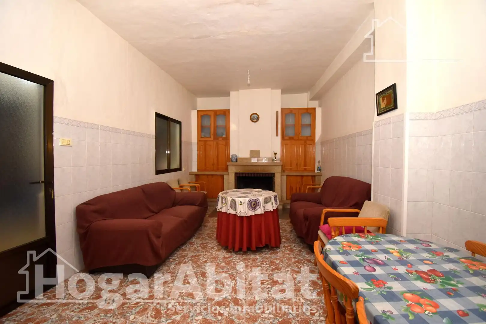 Sala d'estar de Casa o xalet en venda en Almazora / Almassora amb Terrassa i Moblat