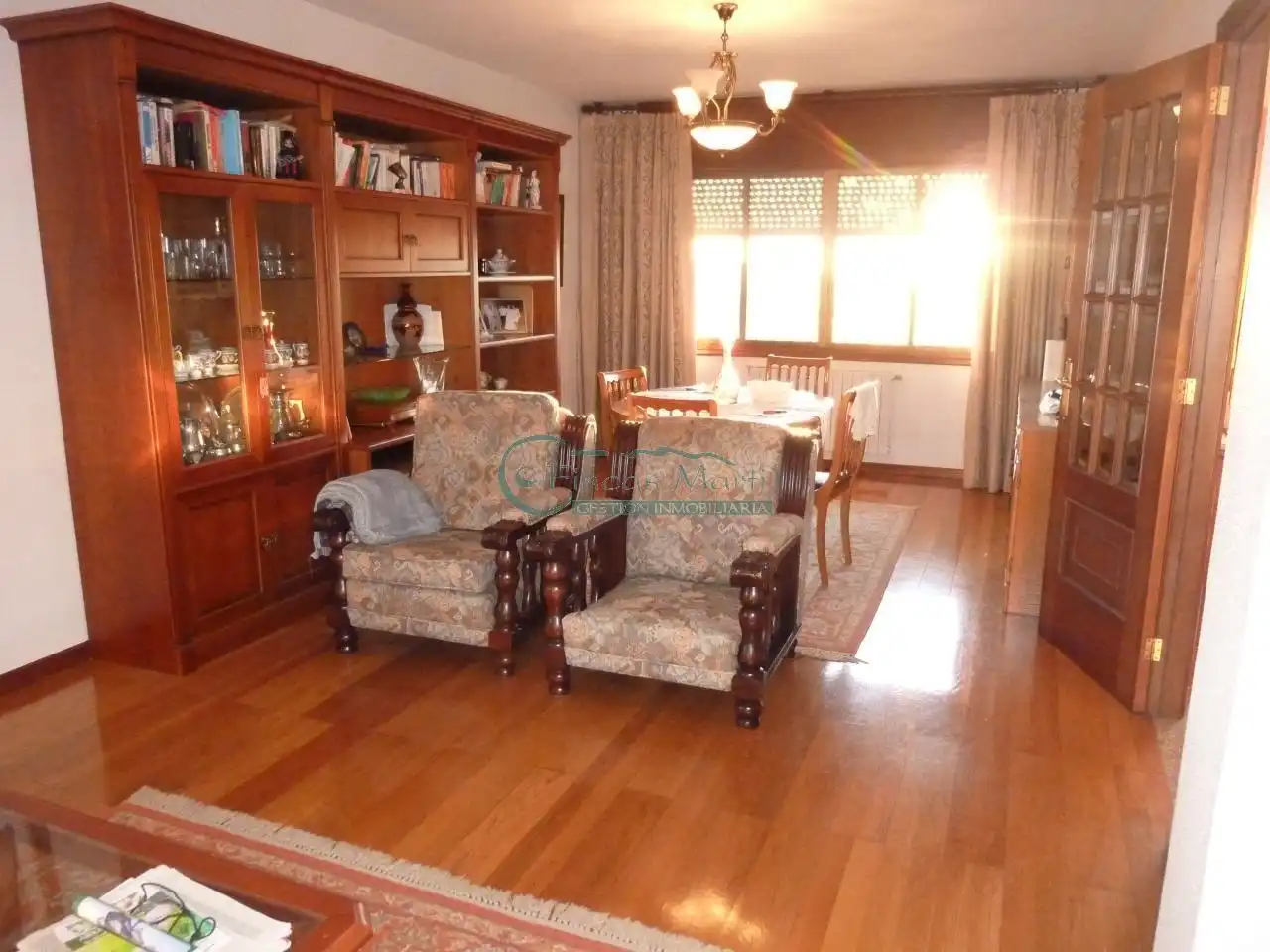 Living room of Houses for sale in Vigo   with Heating, Private garden and Parquet flooring