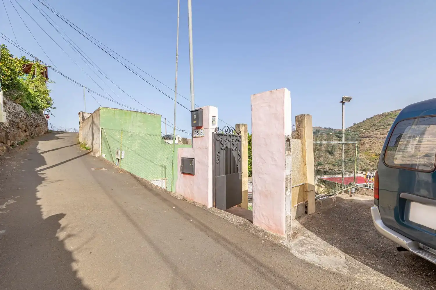 Vista exterior de Casa o xalet en venda en Vega de San Mateo amb Jardí privat, Traster i Balcó