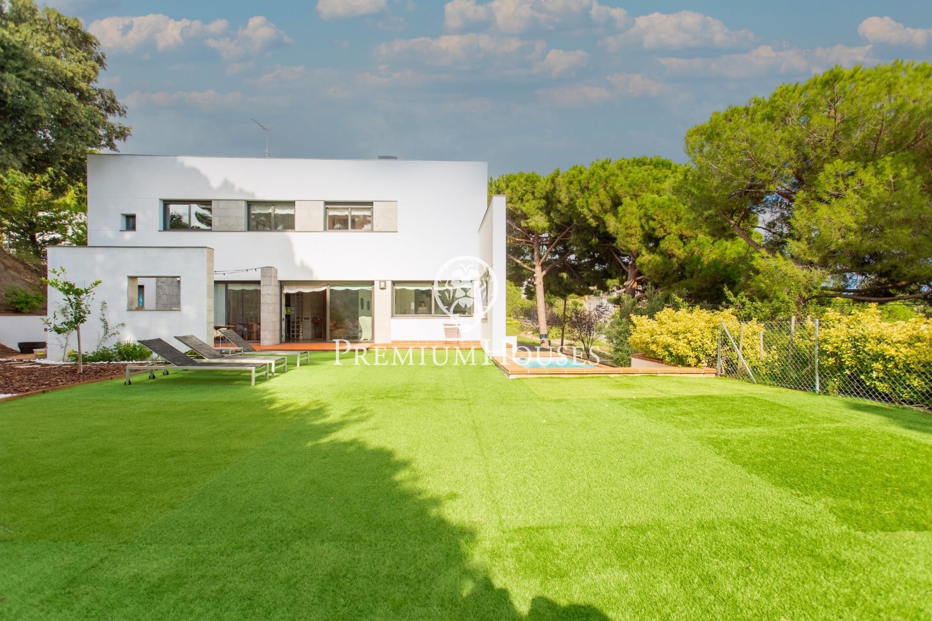 Jardí de Casa o xalet de lloguer en Sant Vicenç de Montalt amb Parquet