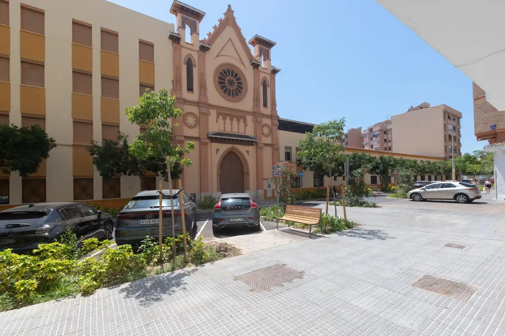 Vista exterior de Pis en venda en Málaga amb Aire condicionat