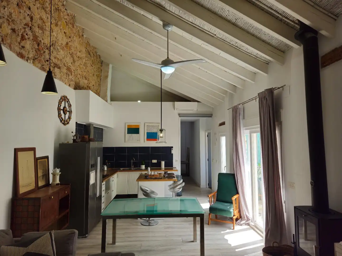 Cuina de Casa o xalet en venda en Dénia amb Aire condicionat, Calefacció i Parquet