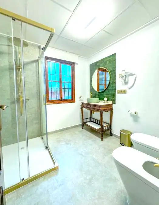 Baño de Finca rústica en venta en Xàtiva con Aire acondicionado, Calefacción y Jardín privado
