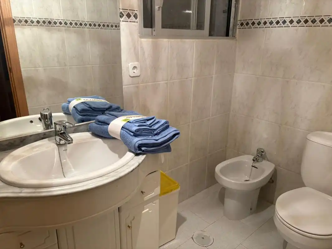 Baño de Finca rústica en venta en El Escorial con Calefacción y Jardín privado