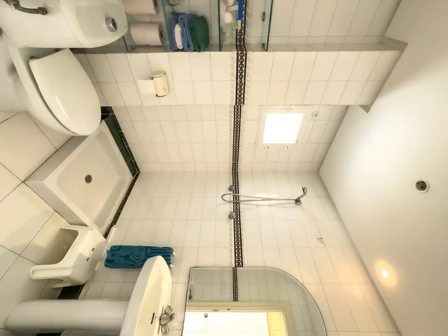 Bathroom of Duplexes for rent in Santa Pola  with Air Conditioner, Private garden and Terrace