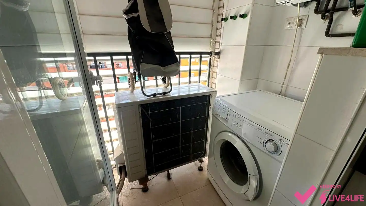 Terrasse von Wohnung zur Miete in Valencia mit Klimaanlage, Heizung und Möbliert