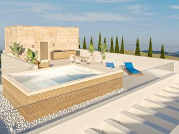 Chalet con piscina en venta en Chullera