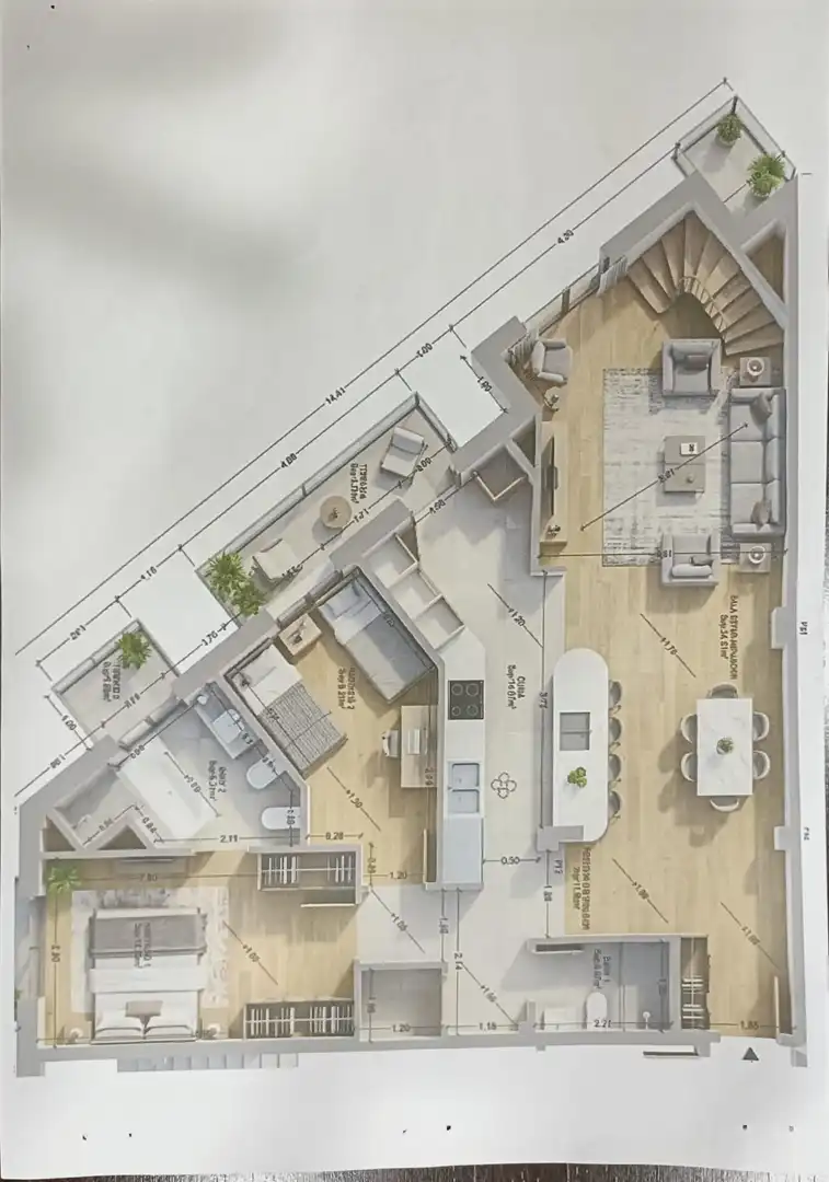 Maisonette zum Verkauf in Arenys de Mar mit Klimaanlage, Heizung und Terrasse