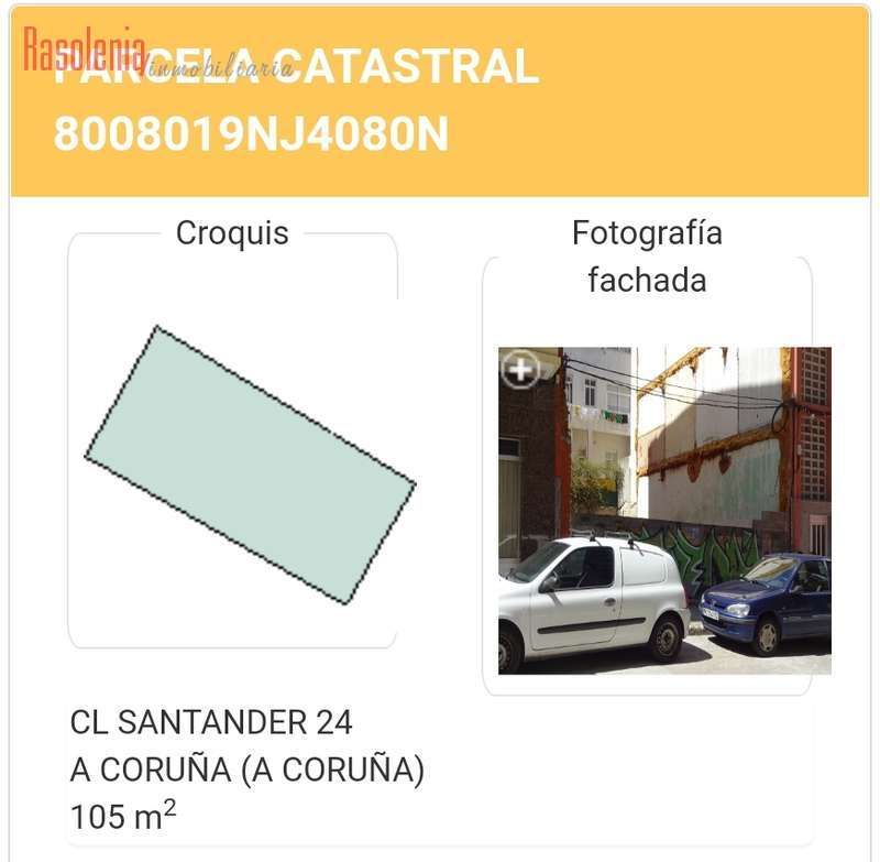 Exterior view of Residential for sale in A Coruña Capital 
