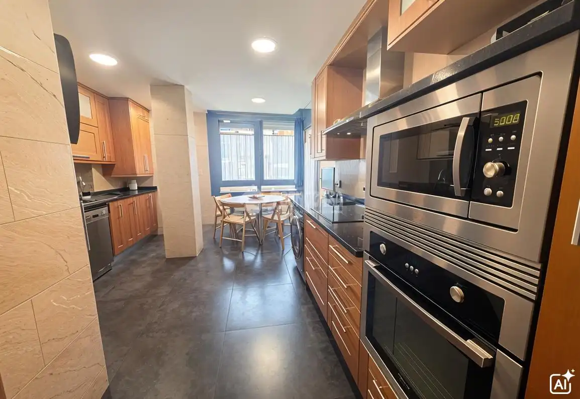 Cocina de Piso en venta en Alcorcón con Aire acondicionado, Terraza y Piscina comunitaria