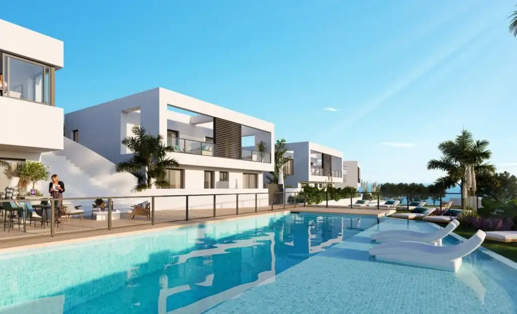 Xalet amb piscina en venda a Mijas pueblo