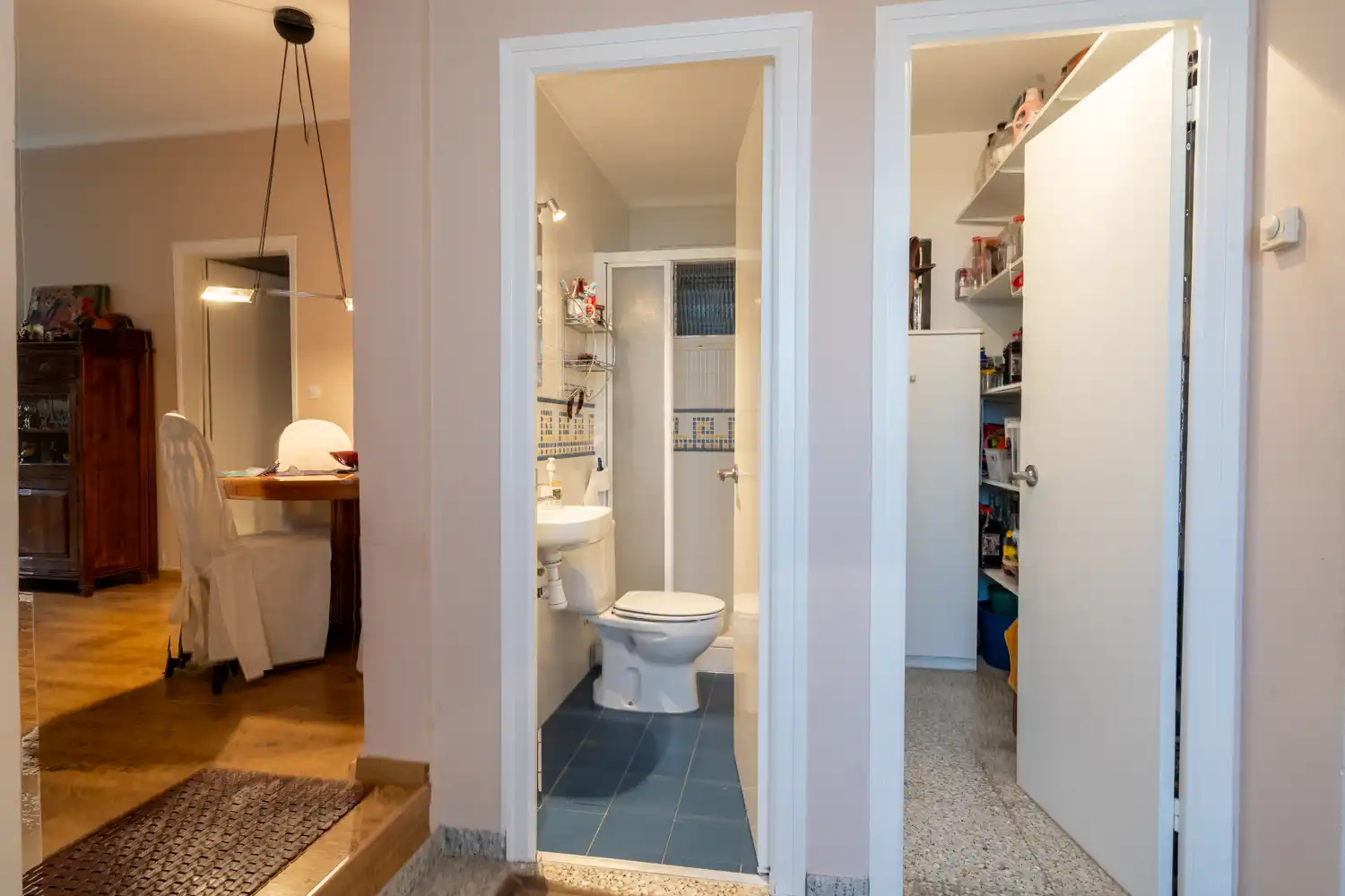Baño de Casa o chalet en venta en Santa Bàrbara con Calefacción, Jardín privado y Terraza