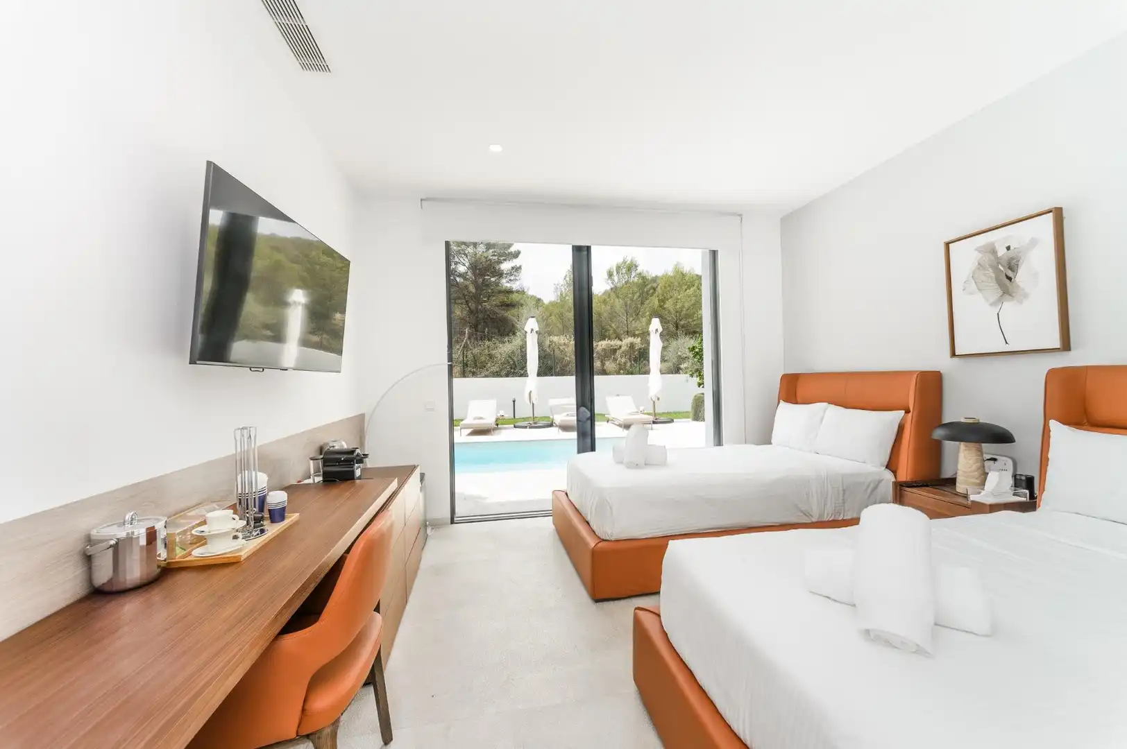 Dormitori de Casa o xalet en venda en  Palma de Mallorca amb Aire condicionat, Calefacció i Jardí privat