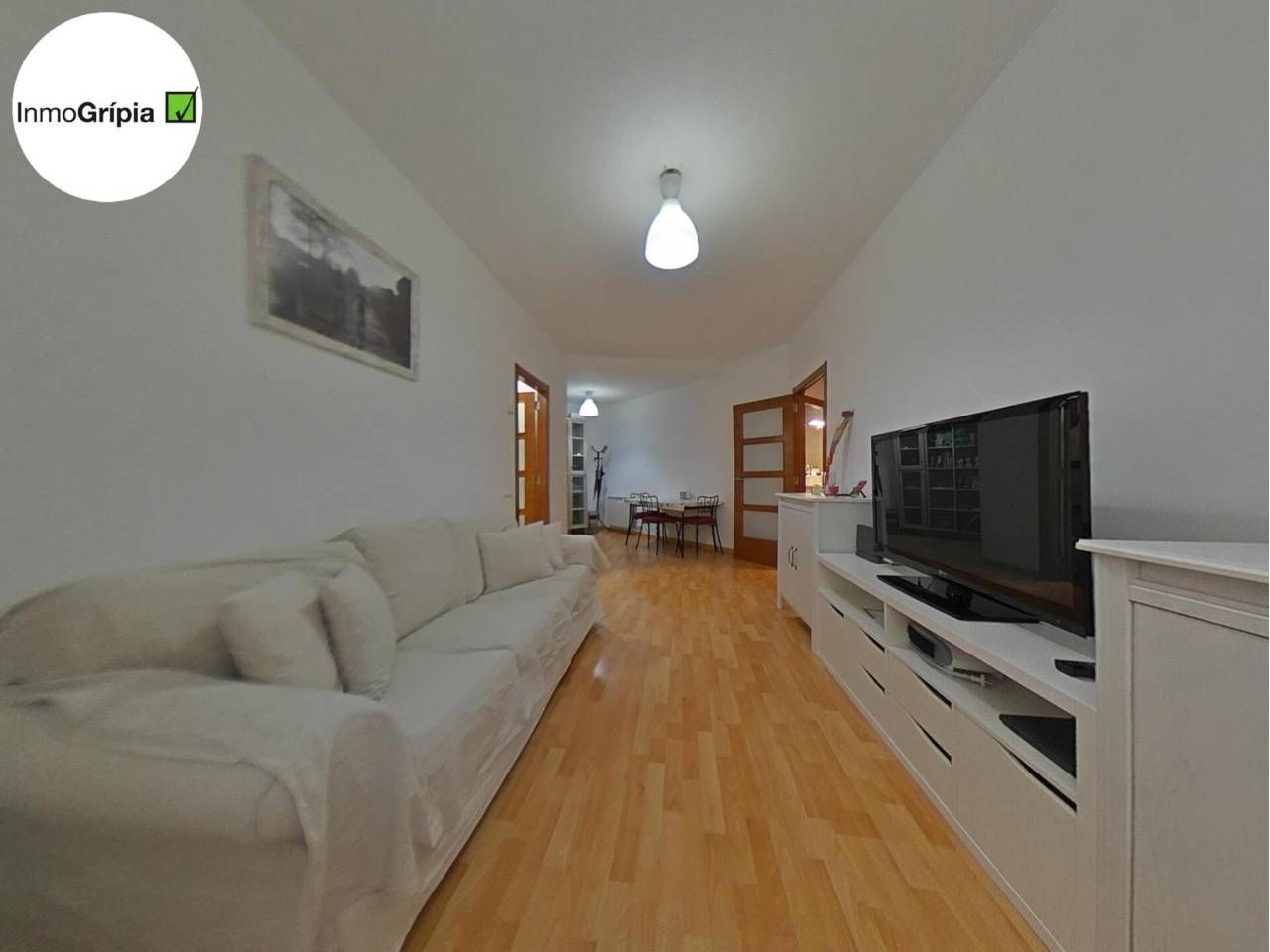 Sala d'estar de Pis en venda en Terrassa amb Calefacció i Parquet