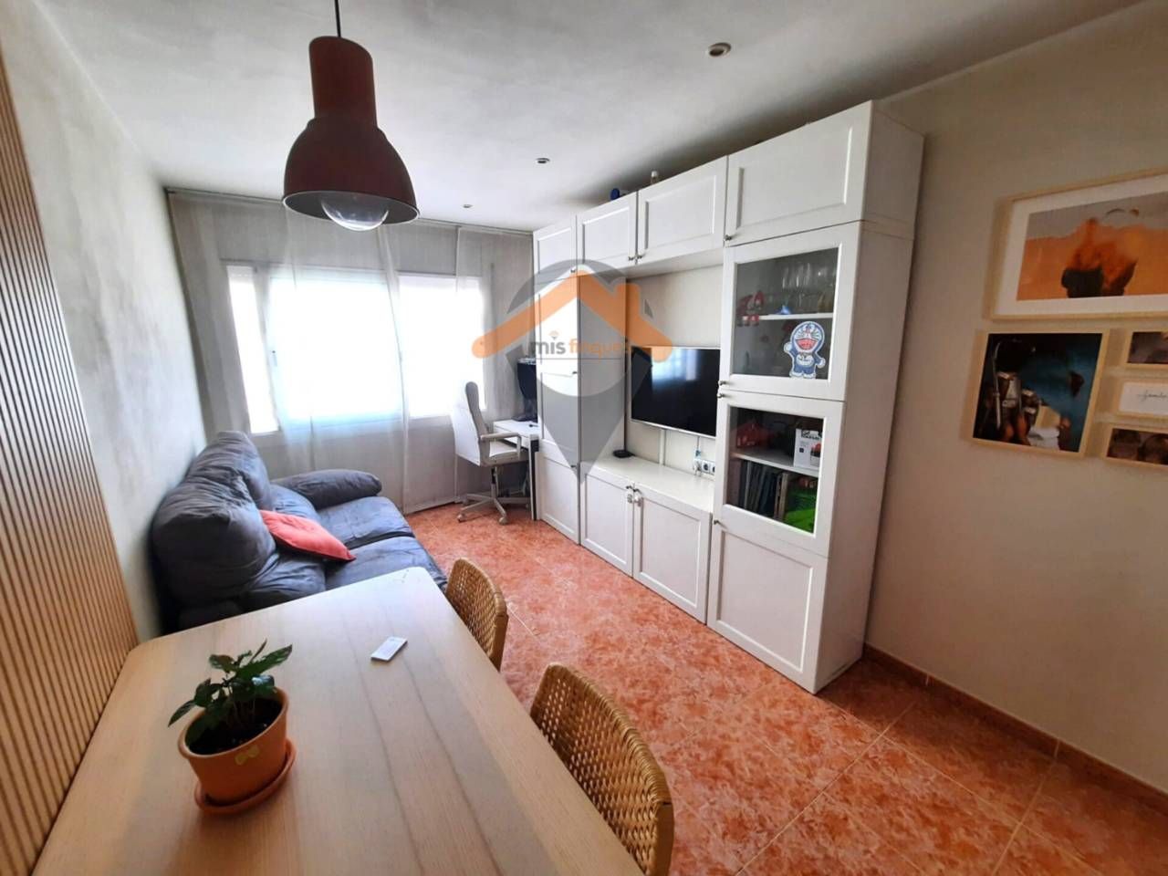 Wohnzimmer von Wohnung zum verkauf in Sabadell mit Heizung