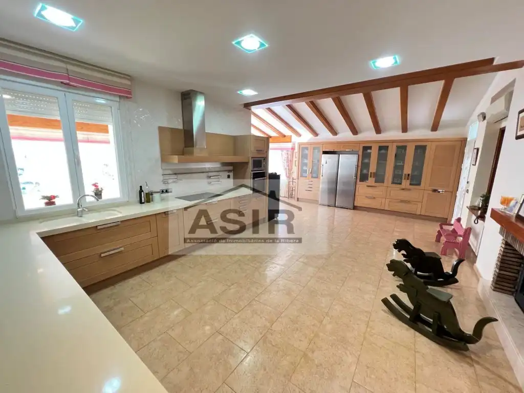 Cocina de Casa o chalet en venta en Alzira con Aire acondicionado, Terraza y Piscina