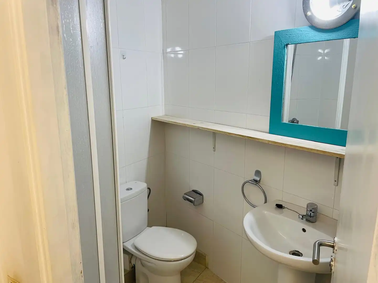 Baño de Piso de alquiler en Girona con Aire acondicionado, Calefacción y Parquet