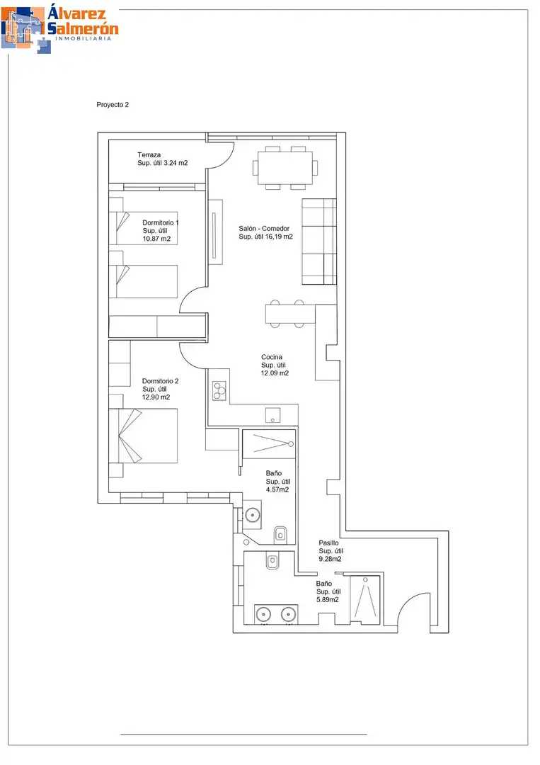 Wohnung zum Verkauf in Granada mit Terrasse