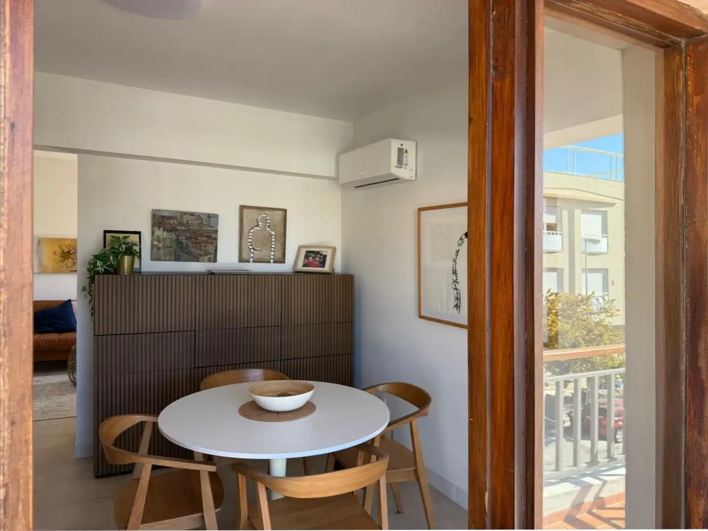 Terrasse von Wohnung zum Verkauf in Sanlúcar de Barrameda mit Klimaanlage, Terrasse und Balkon