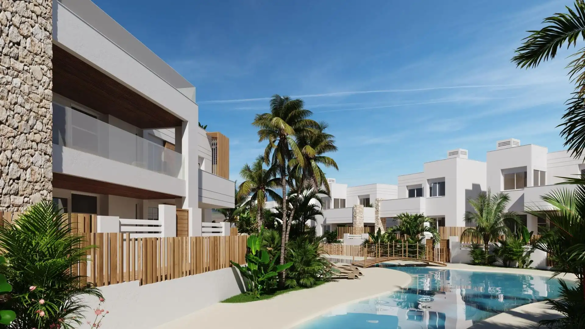 Vista exterior de Apartamento en venta en Pulpí con Jardín privado, Terraza y Balcón