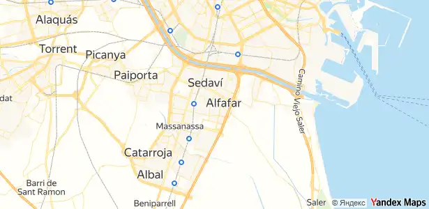 Vista exterior de Piso en venta en Alfafar