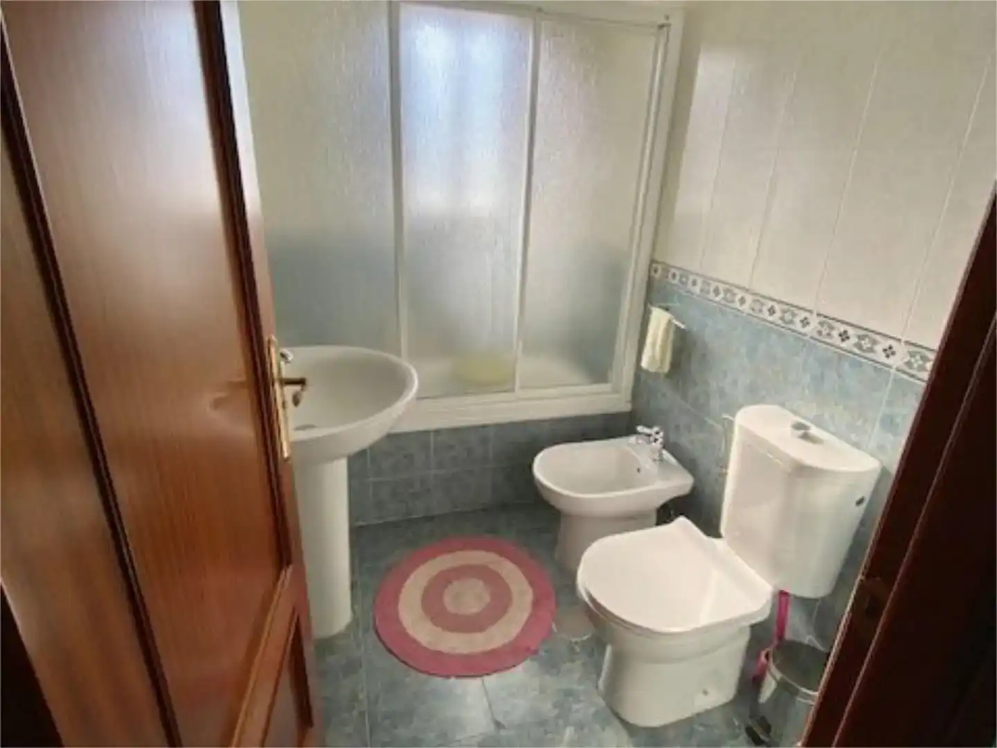 Badezimmer von Wohnung zum Verkauf in Montijo mit Balkon