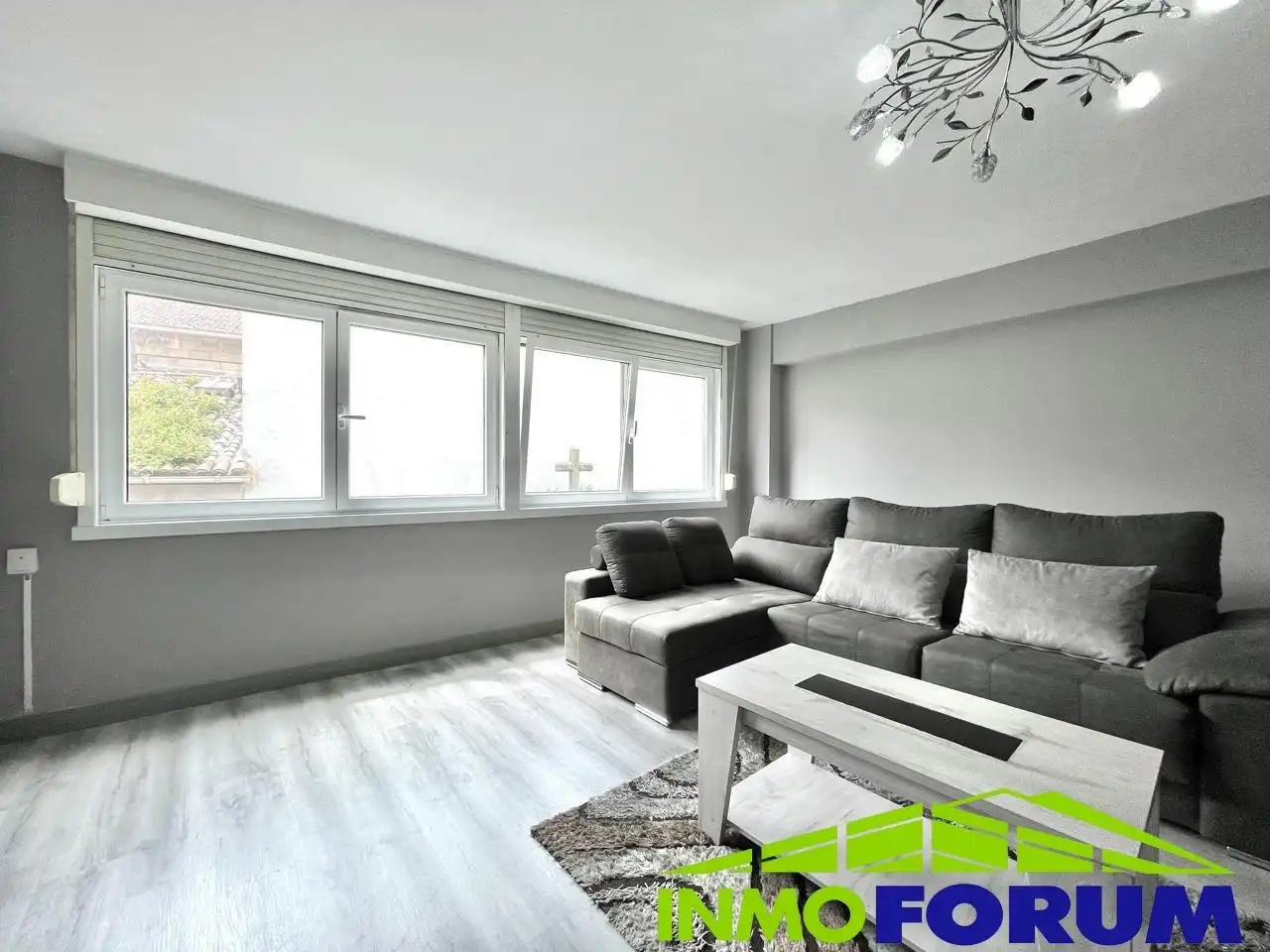 Sala de estar de Piso en venta en A Coruña Capital 