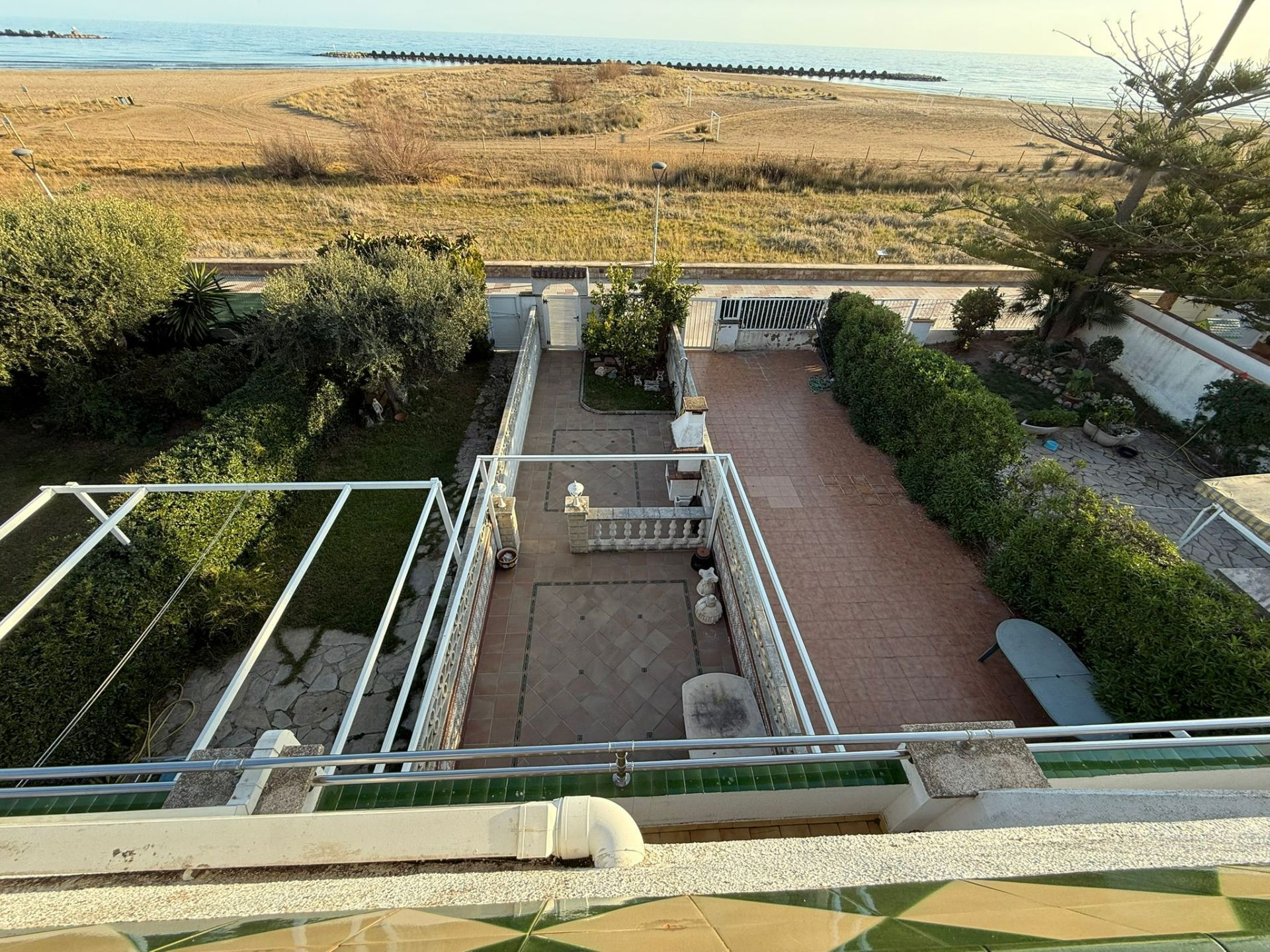 Jardí de Casa adosada en venda en Cunit amb Calefacció, Jardí privat i Terrassa
