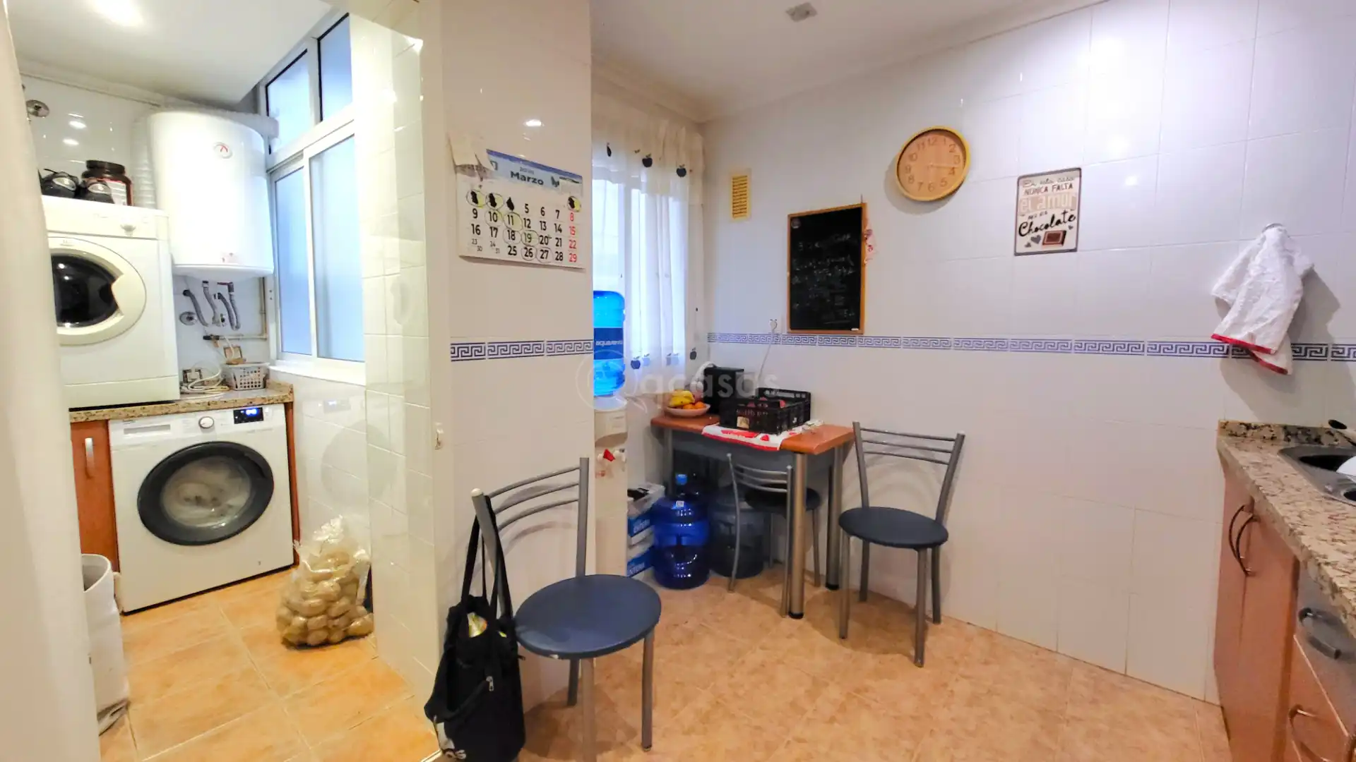 Kitchen of Flat for sale in Málaga  with Air Conditioner, Heating and Terrace