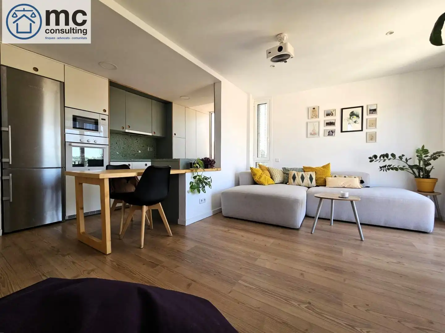 Sala de estar de Piso en venta en La Garriga con Aire acondicionado, Calefacción y Parquet