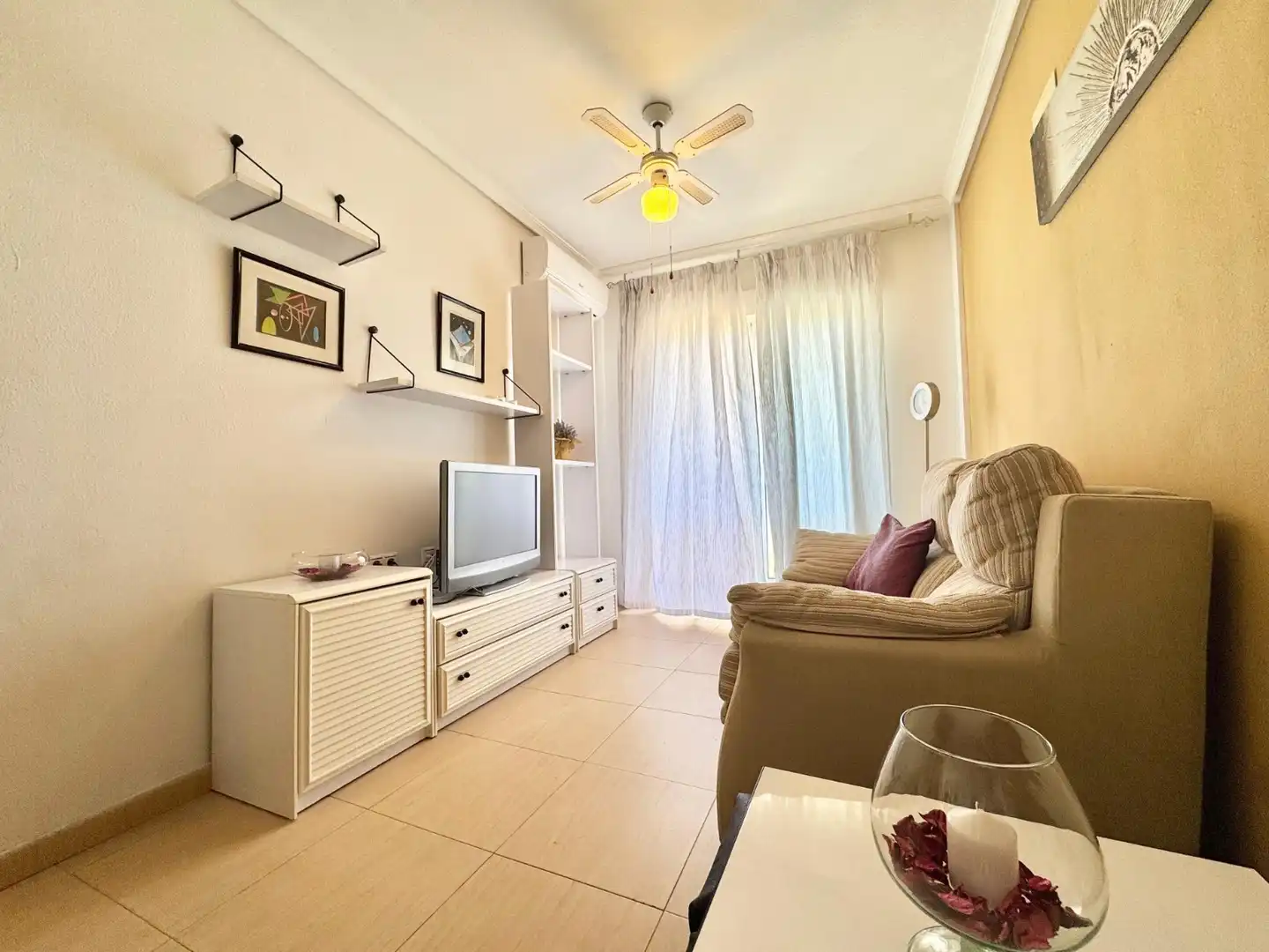 Living room of Apartments for rent in Torrevieja  with Air Conditioner, Heating and Furnished