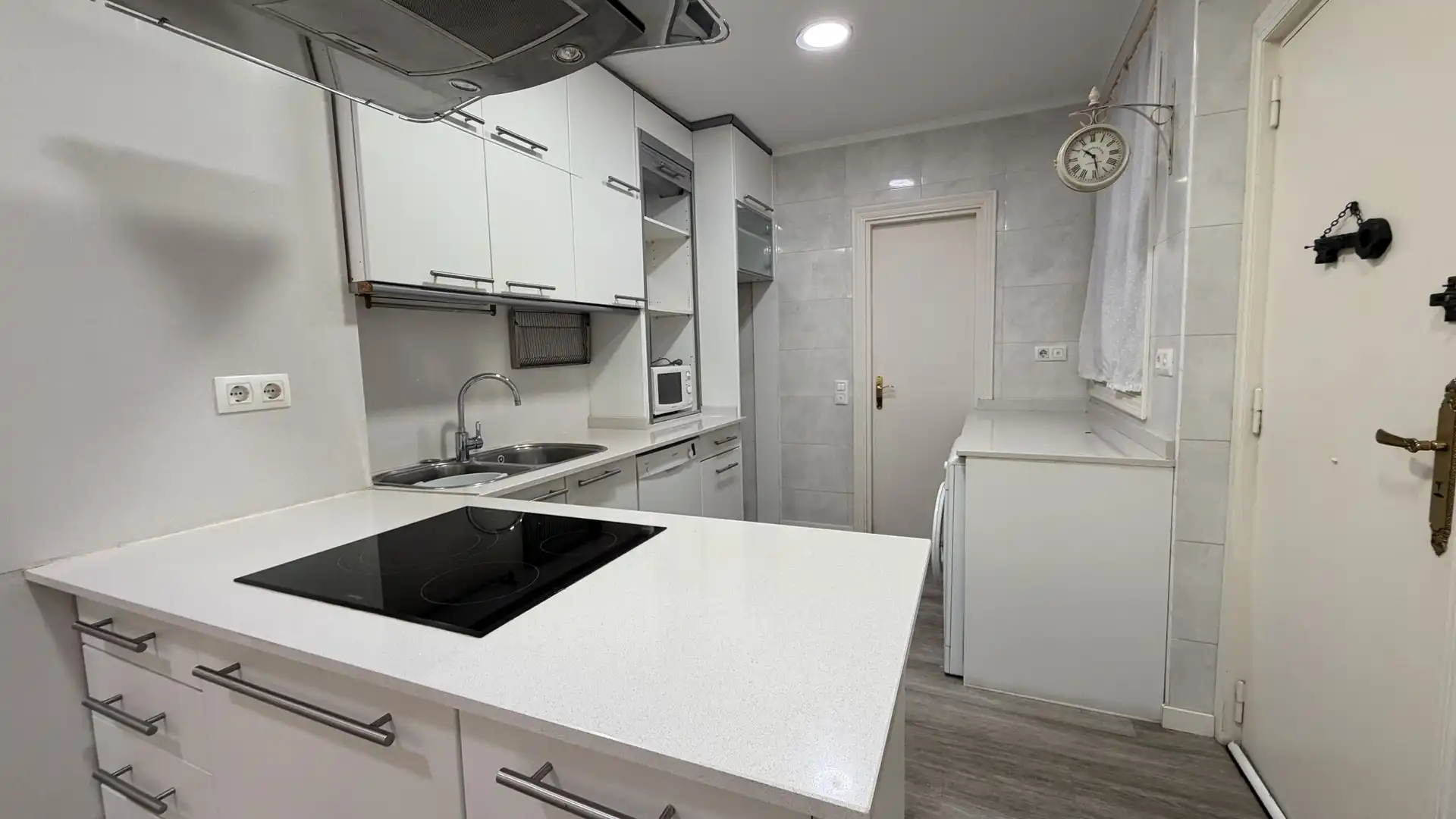 Kitchen of Flat for rent in Getxo   with Heating and Terrace