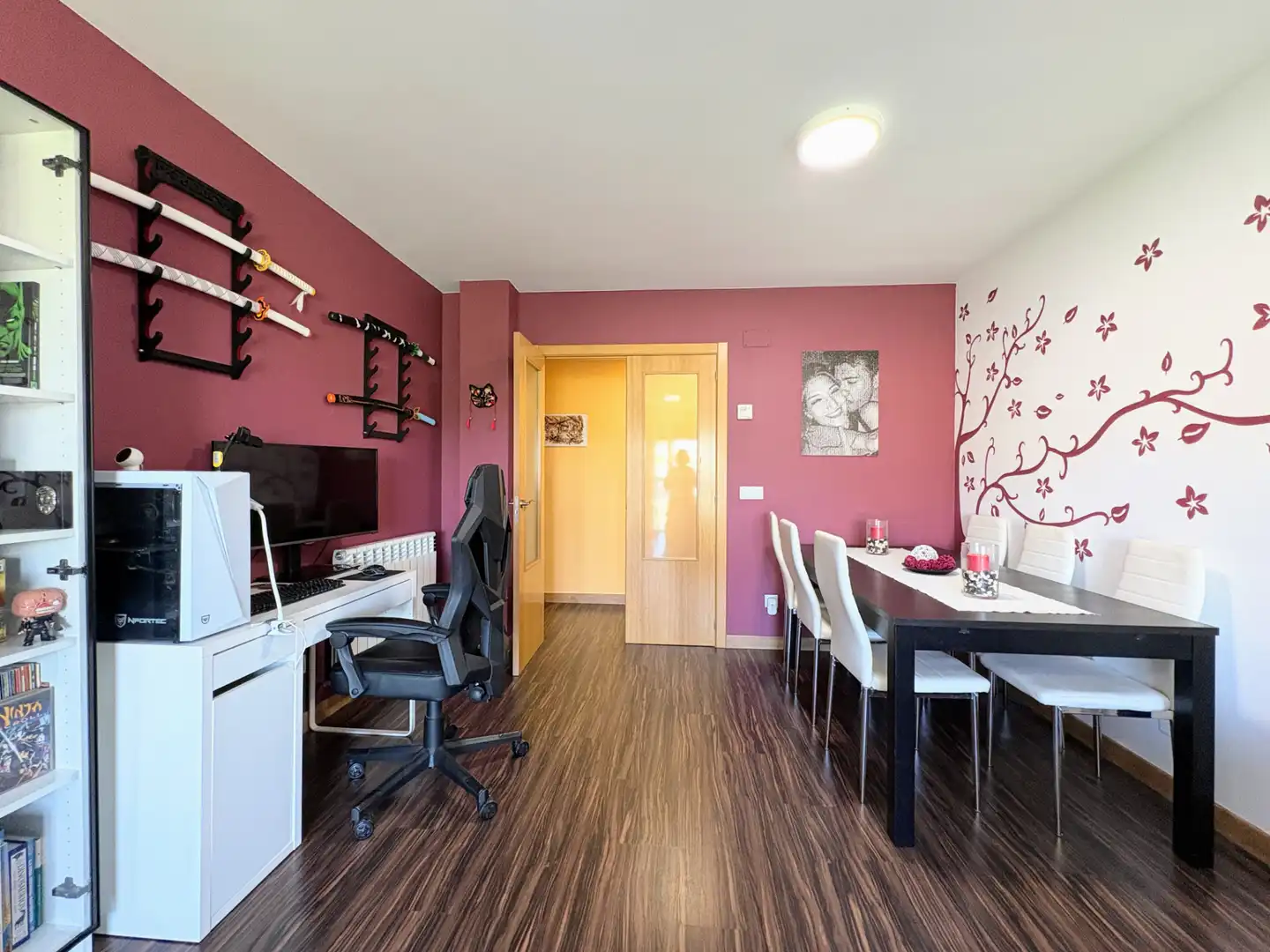 Dining room of Flat for sale in Cistérniga  with Heating, Private garden and Storage room