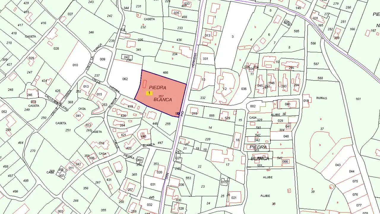 Land for sale in CL Luis de San Pio Herrera , Triquivijate