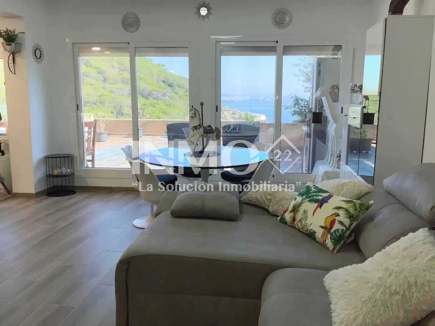 Sala de estar de Apartamento en venta en Salou con Aire acondicionado, Terraza y Amueblado