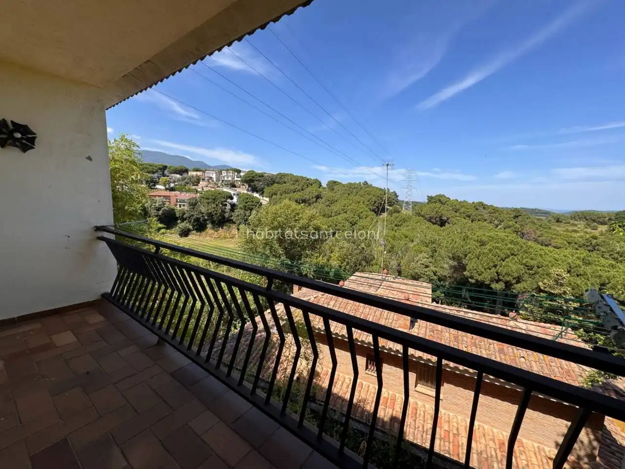 Vista exterior de Casa o chalet en venta en Santa Maria de Palautordera con Calefacción, Jardín privado y Terraza