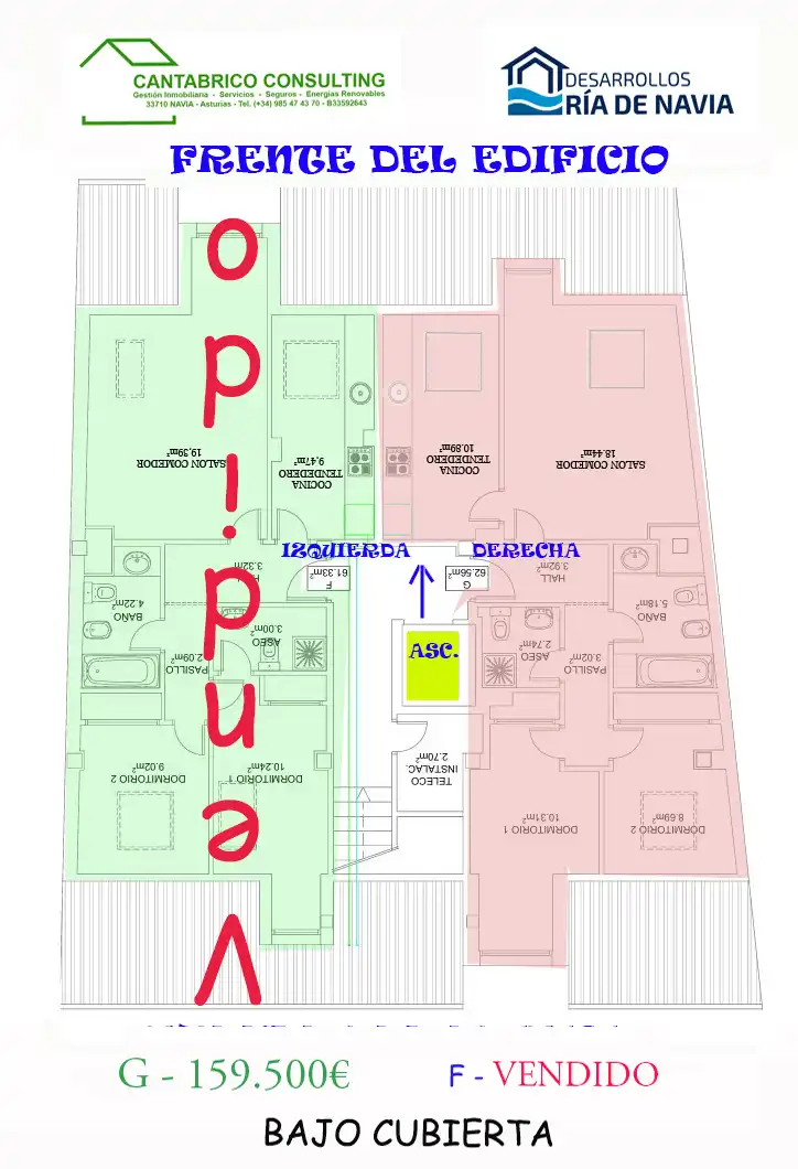 Wohnung zum Verkauf in Coaña mit Heizung