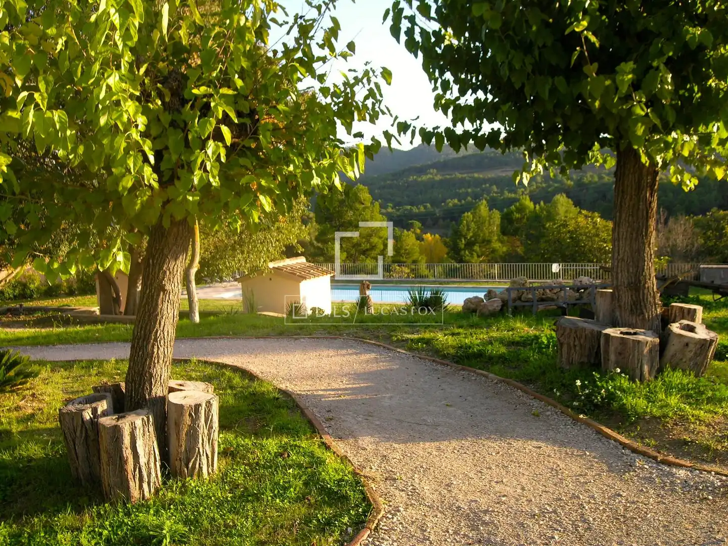 Garden of Country homes for sale in La Torre de Claramunt  with Air Conditioner, Heating and Private garden