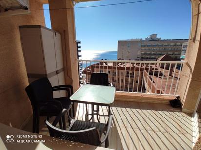 Dormitori de Apartament en venda en Calpe / Calp amb Aire condicionat, Terrassa i Moblat